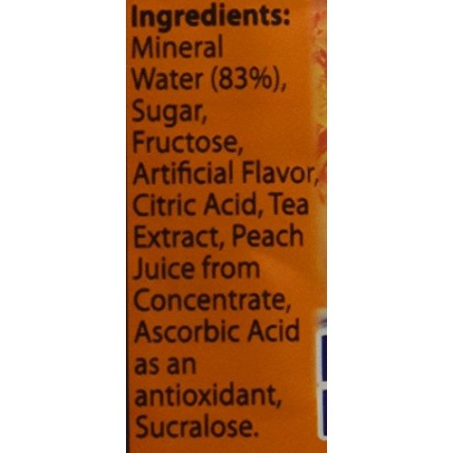 San Benedetto Peach Ice Tea Pack Of 24 - 16.9 Fl Ounce Each