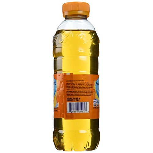 San Benedetto Peach Ice Tea Pack Of 24 - 16.9 Fl Ounce Each
