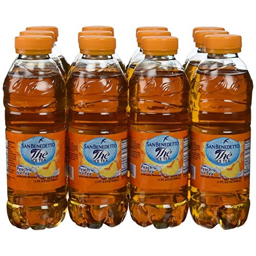 San Benedetto Peach Ice Tea Pack Of 24 - 16.9 Fl Ounce Each