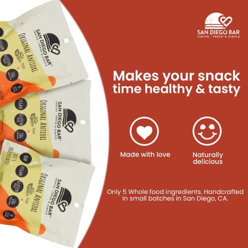 San Diego Bar-Original Antioxi | Pecan Nuts | Raw &Amp; Vegan Protei