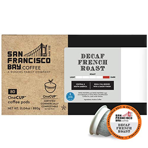 San Francisco Bay Coffee Onecup Decaf French Roast 80 Ct Natural