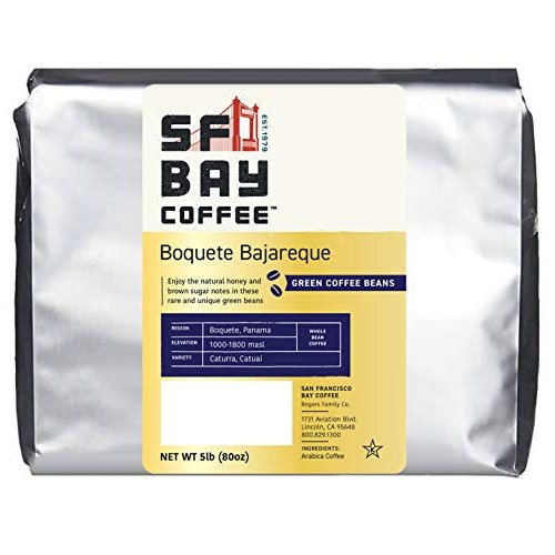 San Francisco Bay Unroasted Green Coffee Beans, Panama Boquete B