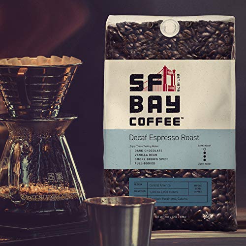 Sf Bay Coffee Decaf Espresso Roast Whole Bean 2Lb 32 Ounce Dar