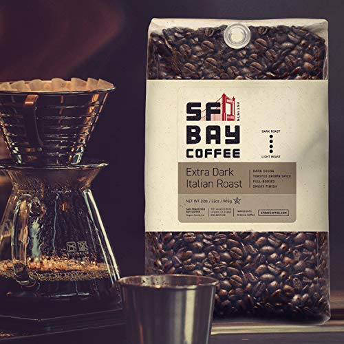 Sf Bay Coffee Extra Dark Italian Blend Whole Bean 2Lb 32 Ounce