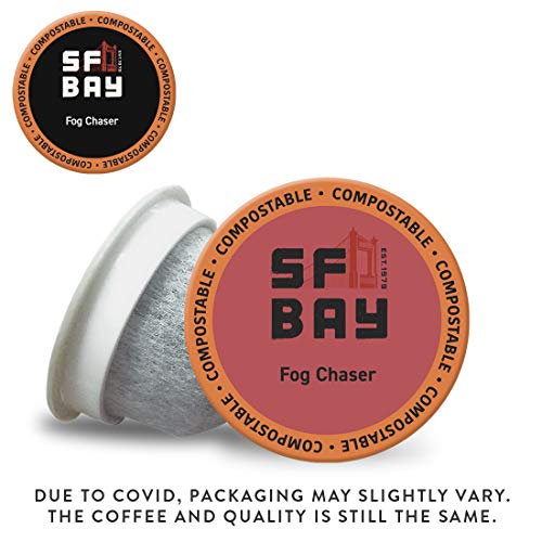 Sf Bay Coffee Fog Chaser 80 Ct Medium Dark Roast Compostable Cof