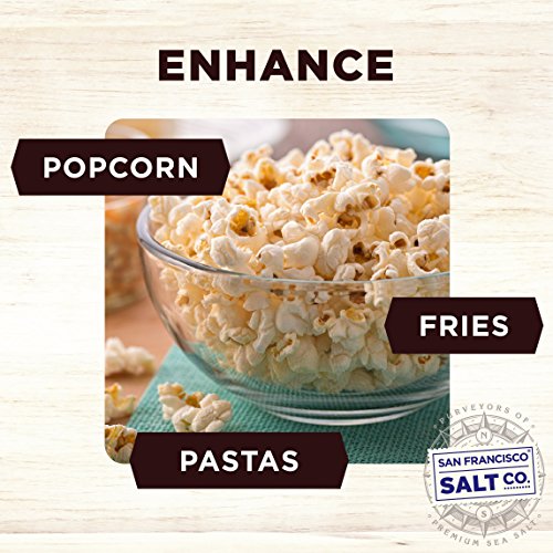 4 Oz. Glass Shaker - Authentic Italian Black Truffle Gourmet Sea