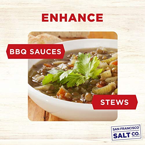 Applewood Smoked Sea Salt - 2 Lbs. Coarse Grain By San Francisco