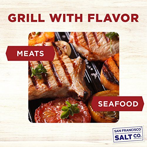 Cherrywood Smoked Sea Salt - 2 Lb. Bag Fine Grain By San Francis