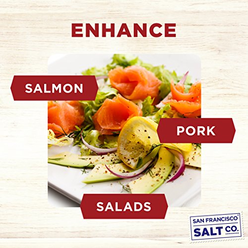 Cherrywood Smoked Sea Salt - 2 Lb. Bag Fine Grain By San Francis