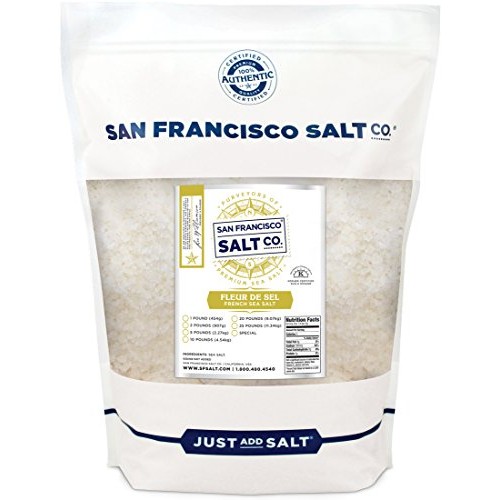 Fleur De Sel De Guérande - 5 Lb. Bag By San Francisco Salt Company