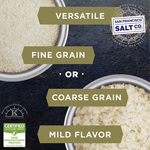 French Grey Sea Salt 2 Lb. Bag Fine Grain - Sel Gris By San Fran