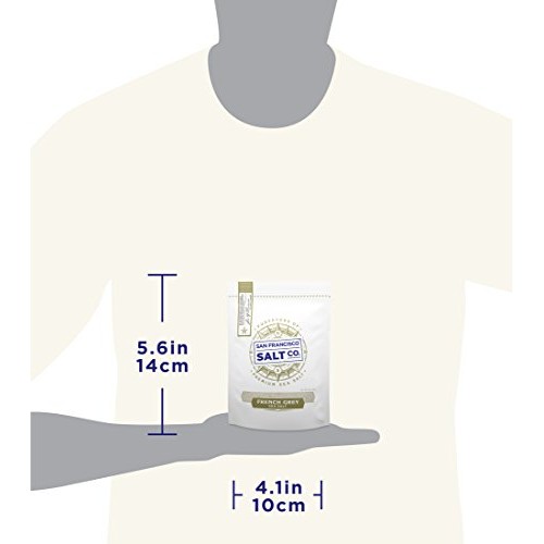 French Grey Sea Salt 5 Oz. Fine Grain - Sel Gris By San Francisc