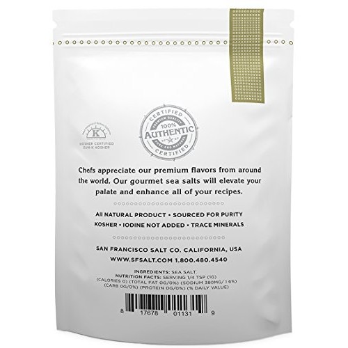 French Grey Sea Salt 5 Oz. Fine Grain - Sel Gris By San Francisc