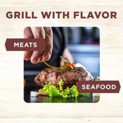 Hickory Smoked Sea Salt 2 Lb. Bag - Coarse Grain By San Francisc