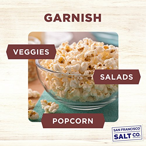 Hickory Smoked Sea Salt 2 Lb. Bag - Fine Grain By San Francisco