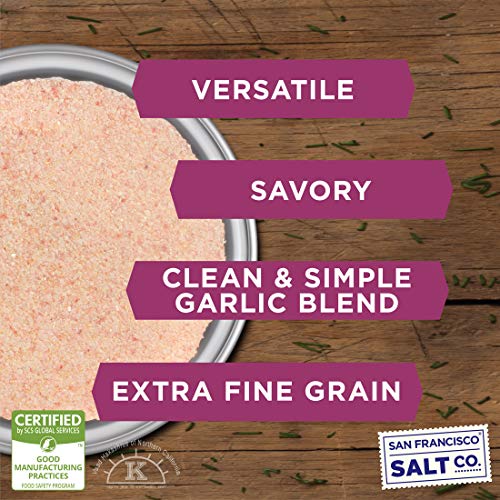 Himalayan Garlic Salt - 2 Lb. Extra-Fine Bulk Bag By San Francis