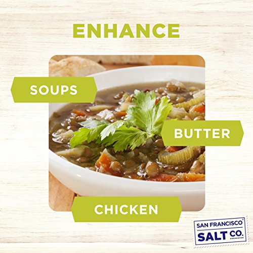 Organic Lemon Rosemary Sea Salt 2 Lbs. By San Francisco Salt Com