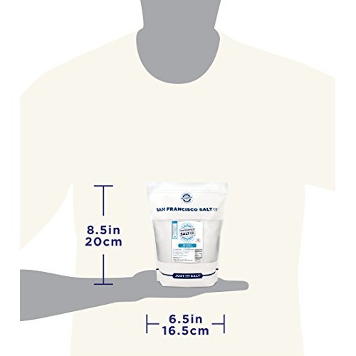 Pacific Ocean Gourmet Sea Salt - 2 Lbs. Fine Grain By San Franci