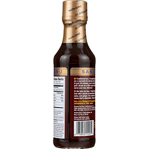San J International, Sauce Teriyaki, 10 Fl Oz