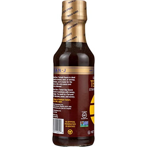 San J International, Sauce Teriyaki, 10 Fl Oz