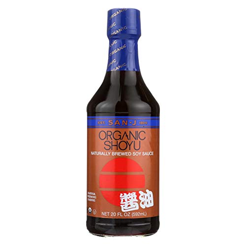 San J Organic Traditional Shoyu Soybean, 20 Ounce -- 6 Per Case.