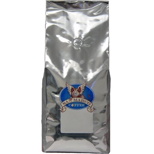 San Marco Coffee Flavored Ground Coffee, Peanut Brittle, 2 Pound