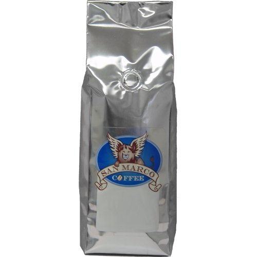 San Marco Coffee Flavored Whole Bean Coffee, Graham Cracker, 1 P