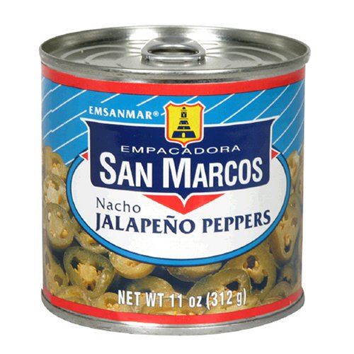 Empacadora San Marcos Nacho Jalapeno Peppers, 11-Ounce Cans Pac