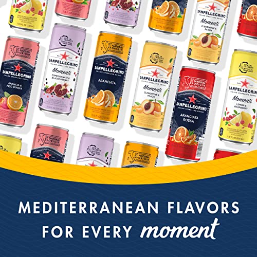Sanpellegrino Momenti Lemon &Amp; Red Raspberry Cans, 11.15 Fluid Ou