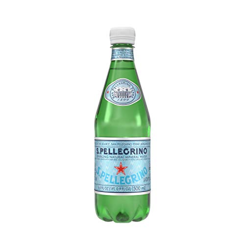 S.Pellegrino Sparkling Natural Mineral Water, 16.9 Fl Oz. 24 Pack
