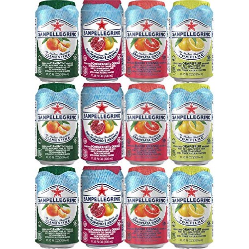 San Pellegrino Blood Orange, Grapefruit, Pomegranate Orange, Cle