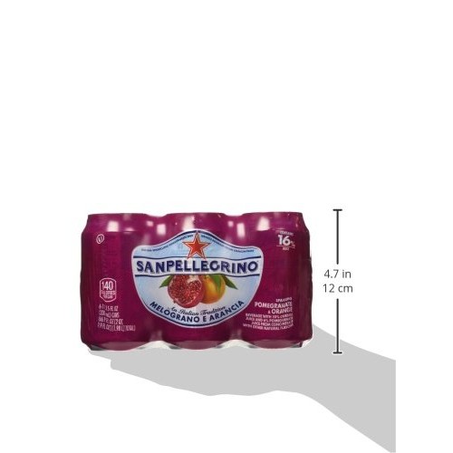 San Pellegrino Melograno E Arancia Pomegranate &Amp; Orange 11.15