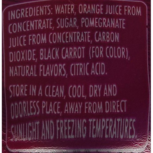 San Pellegrino Melograno E Arancia Pomegranate &Amp; Orange 11.15