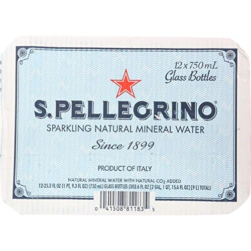 San Pellegrino Mineral Water,303.6 Fl Oz, 25.3 Fl Oz Pack Of 12