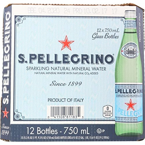 San Pellegrino Mineral Water,303.6 Fl Oz, 25.3 Fl Oz Pack Of 12