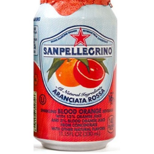 San Pellegrino Sparkling Beverage, Aranciata Rossa Blood Orange