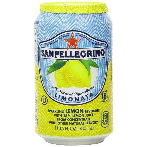 San Pellegrino Sparkling Beverage, Limonata Lemon, 11.15 Fl Oz
