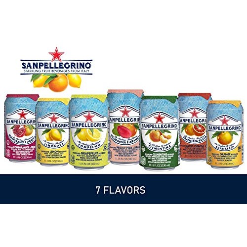 San Pellegrino Sparkling Fruit Beverages - All Flavor Variety Pa