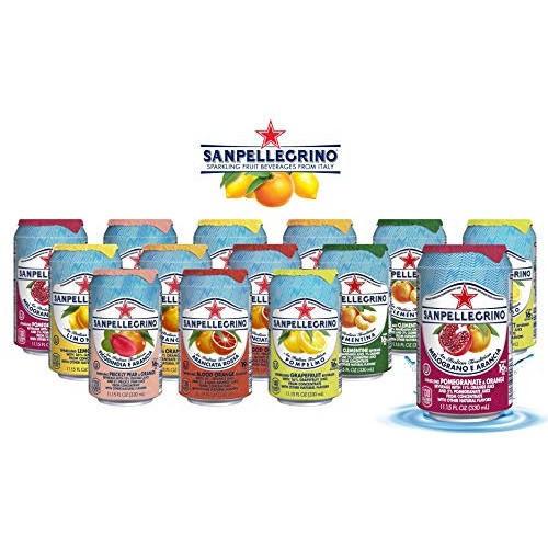 San Pellegrino Sparkling Fruit Beverages - All Flavor Variety Pa