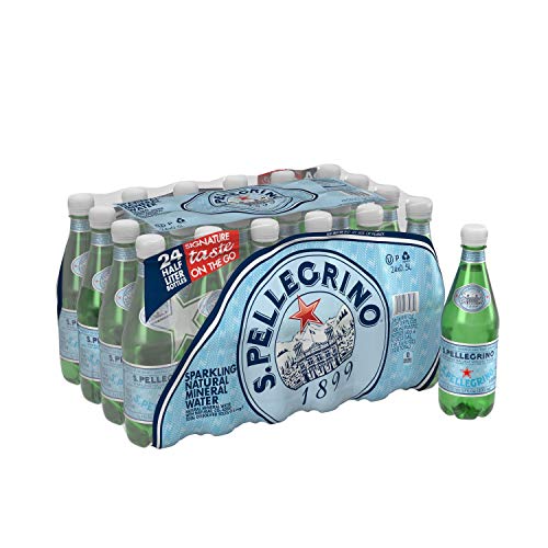 San Pellegrino Sparkling Natural Mineral Water, 24-16.9 Oz Bottl