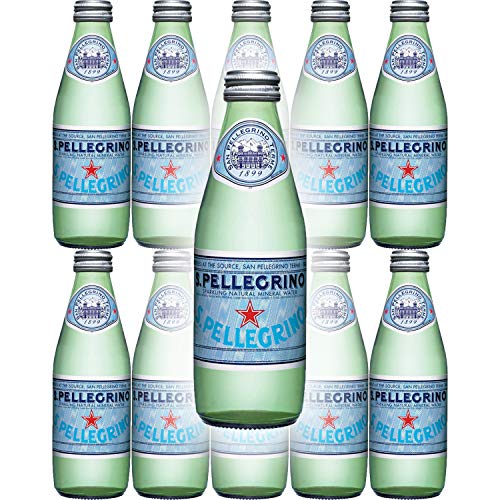 San Pellegrino Sparkling Natural Mineral Water, 8.45Oz Glass Bot