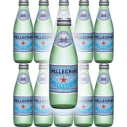 San Pellegrino Sparkling Natural Mineral Water, 8.45Oz Glass Bot