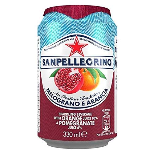San Pellegrino Variety Pack! Lemon, Orange, Orange And Pomegrana