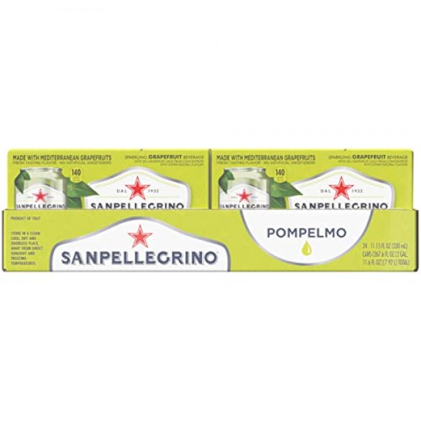 San Pellegrino Pompelmo Sparkling Grapefruit Juice 24 X 330Ml C