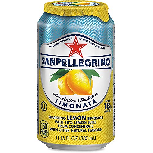 Sanpellegrino Italian Sparkling Fruit Beverage, 11.15 Oz, Limon