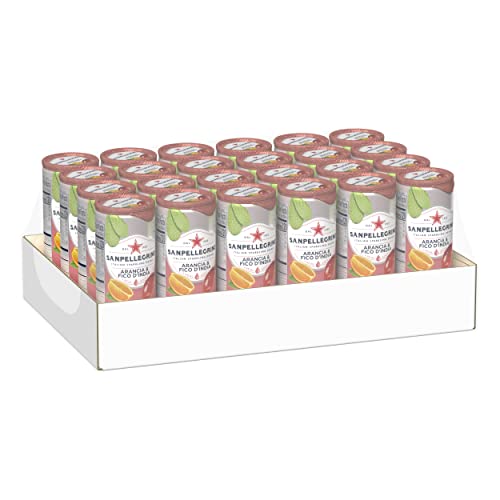 Sanpellegrino Prickly Pear And Orange Italian Sparkling Drinks,