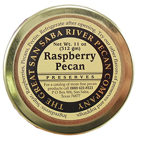 Raspberry Pecan Preserves - 11 Oz. 1 Jar
