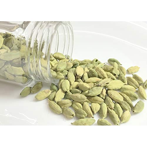 Green Cardamom Pods , Elettaria Cardamom 7-8 Mm Pods - Certified