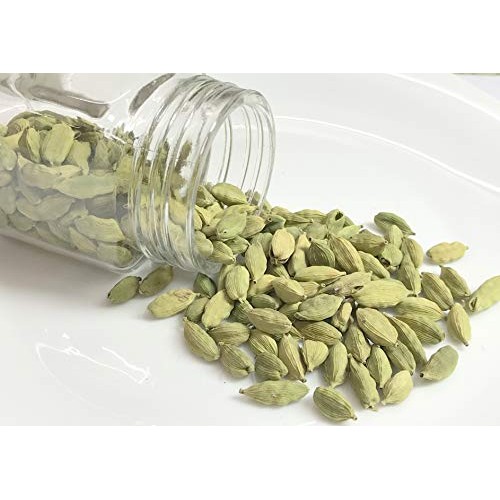 Green Cardamom Pods , Elettaria Cardamom 7-8 Mm Pods - Certified