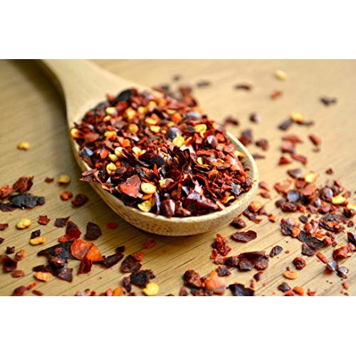 Organic Red Chili Pepper Flakes, Smoked Pepper Flakes, Greek Bou